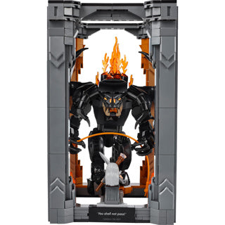 Lego -Ikonen 10367 Buch Stond der Herr der Ringe Balrog