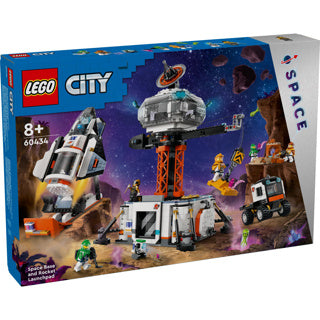 Lego Lego City 60434 Ruth Basis und Raketet Labrics Plattform