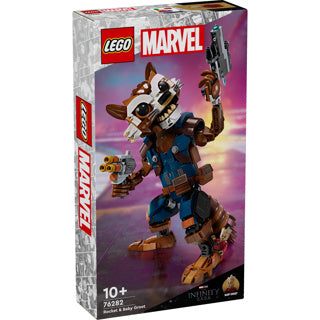 Lego LEGO Super Heroes 76282 Rakete und Baby groß