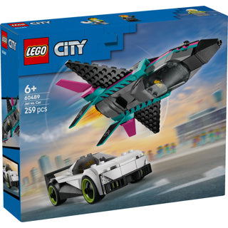 Lego City 60489 Düsenflugzeug vs. Sportwagen
