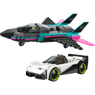 Lego City 60489 Düsenflugzeug vs. Sportwagen