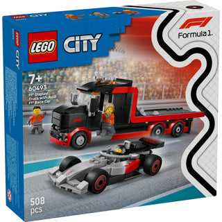 Lego City 60493 F1-Ausstellungswagen mit Audi F1-Rennwagen