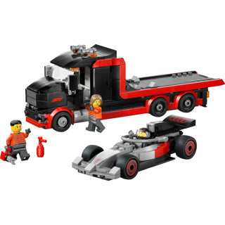 Lego City 60493 F1-Ausstellungswagen mit Audi F1-Rennwagen