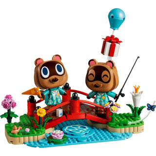 Lego Animal Crossing Day Off mit Timmy und Tommy Spielspielzeug für Kinder 77059