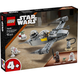 Lego Lego Star Wars 75410 Mando und Grogus N-1 Starfighter
