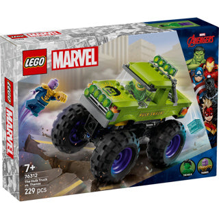 LEGO 76312 Super Heroes Marvel de Hulk Truck gegen Thanos