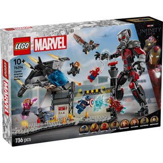 Lego Lego Super Heroes 76314 Captain America Bürgerkriegs Aktionsszene