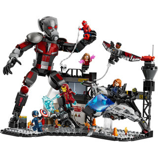 Lego Lego Super Heroes 76314 Captain America Bürgerkriegs Aktionsszene