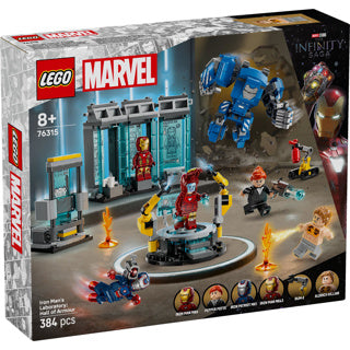 LEGO 76315 Super Heroes Marvel Iron Mans Labor: Kabelbaumzimmer