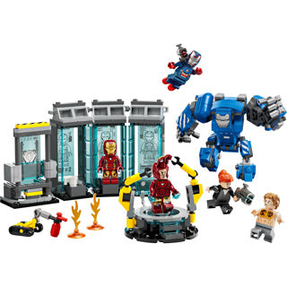 LEGO 76315 Super Heroes Marvel Iron Mans Labor: Kabelbaumzimmer