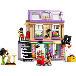 LEGO 42653 Freunde Musik Shop und Wohnung