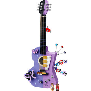 Lego Editions Olivia Rodrigos Doppelgitarren-Bausatz für Kinder- und Jugendzimmerdekoration – 43031