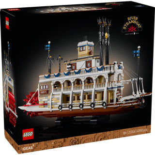 Lego Ideas Dampfschiff-Bausatz für Erwachsene – 21356