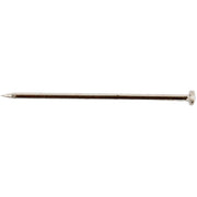 Kopfnadeln der Firma Creativ, L: 18 mm, Stärke 0,6 mm, ca. 10000 Stück, Silber, 500 g 1 Karton - afbeelding 2