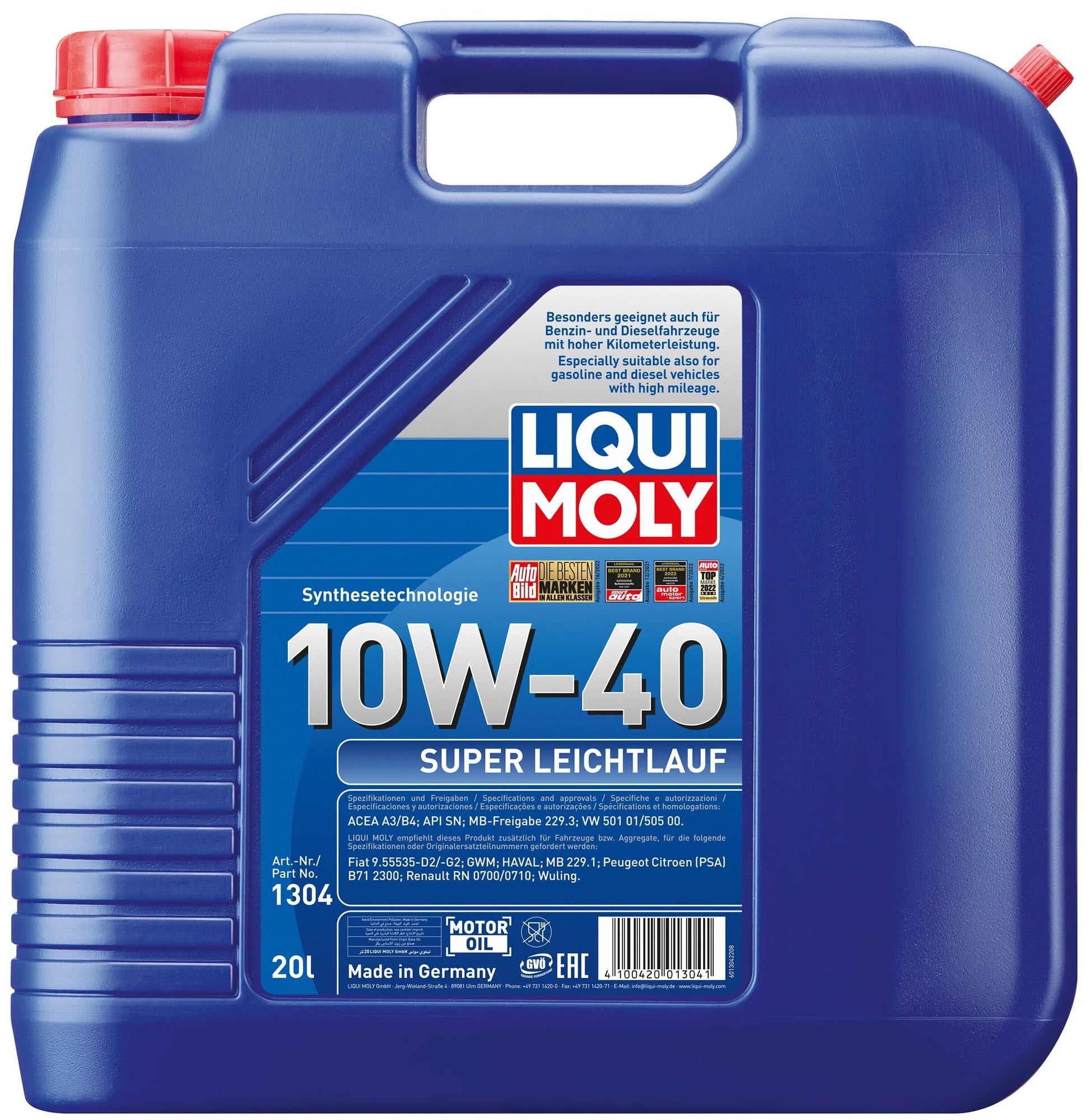 Liqui Moly Super Smooth Oil 20 LTR.