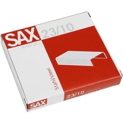 Heftklammern Saxophon Silber 23 10 Stahl 1.000 Stück 70 Blatt
