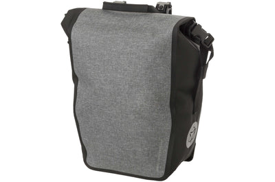 Agu Clean Single Fahrradtasche Shelter Click'ngo Medium Melange Grey