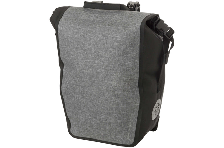 Agu Clean Single Fahrradtasche Shelter Click'ngo Medium Melange Grey