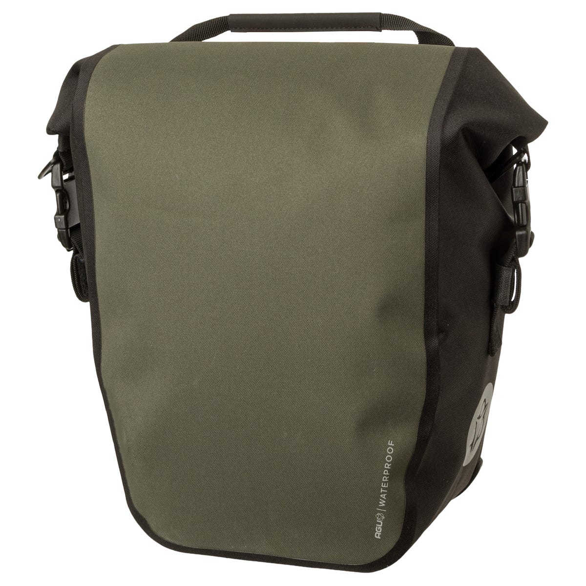 Agu Clean Single Fahrradtasche Shelter Click'ngo Medium Army Green
