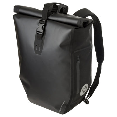 Clean Single Fahrradtasche Rucksack Shelter Click'ngo groß schwarz
