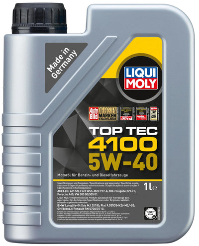 Liqui Moly Motoröl Top TEC 4100.