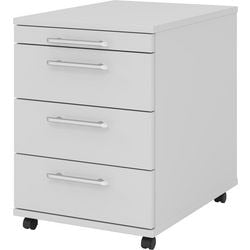 Bach mobiler Schubladenschrank Hammerer 1606 5 hellgrau 42,8 x 58 x 59 cm