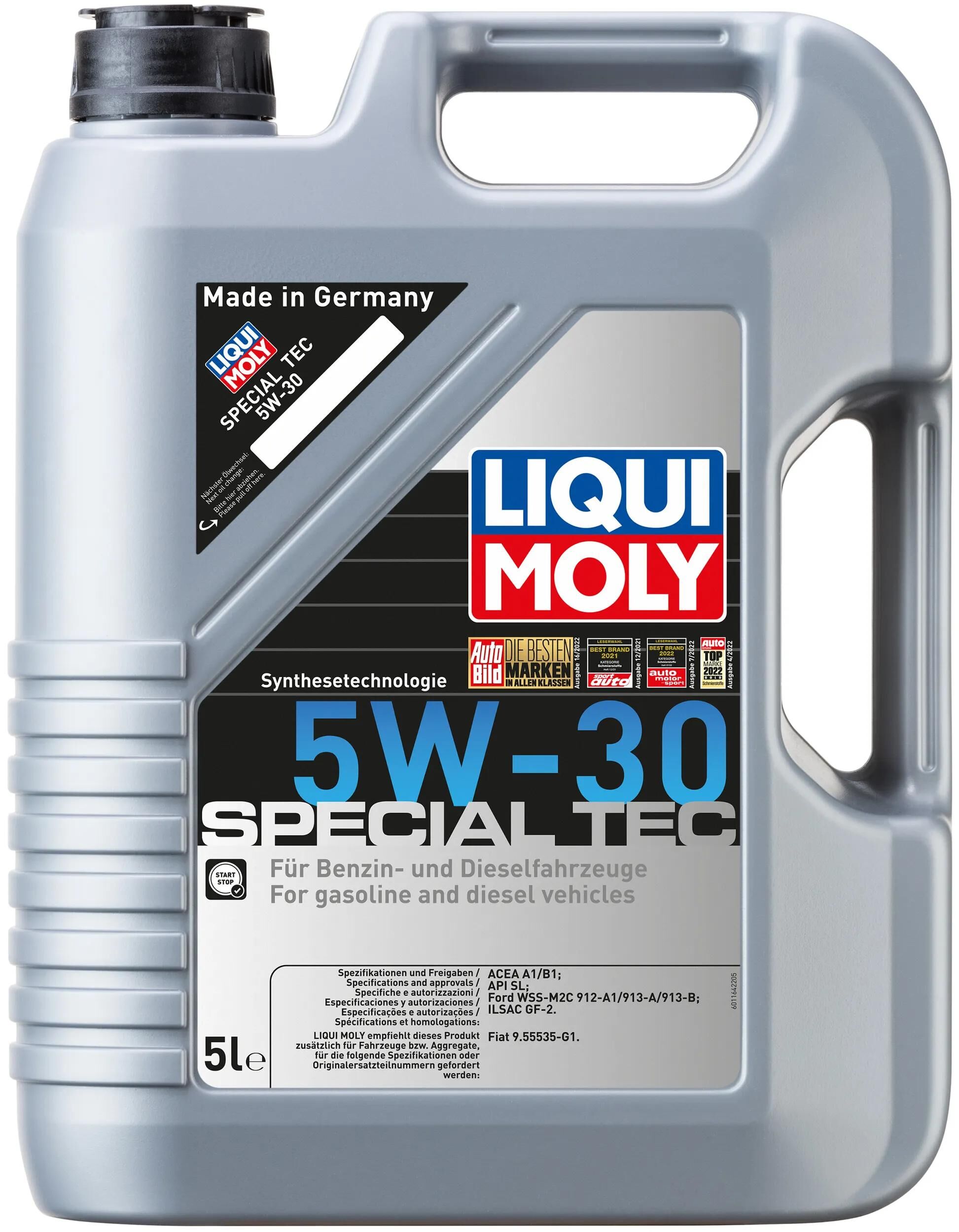 Liqui Moly Special TEC 5W-30 5L Motoroiloil