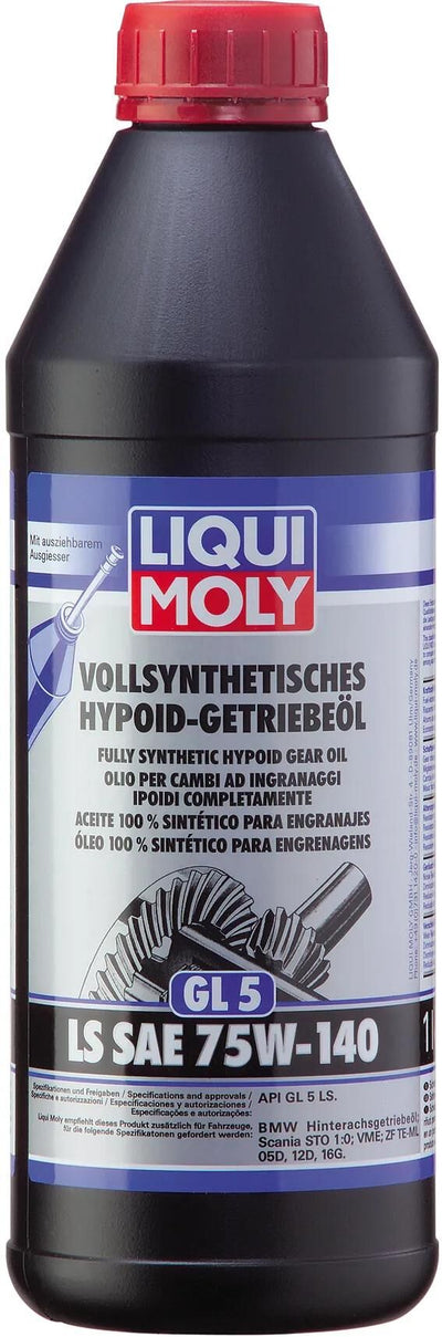 Liqui Moly GEAR OIL GL5 LS 1LTR. 75W-140