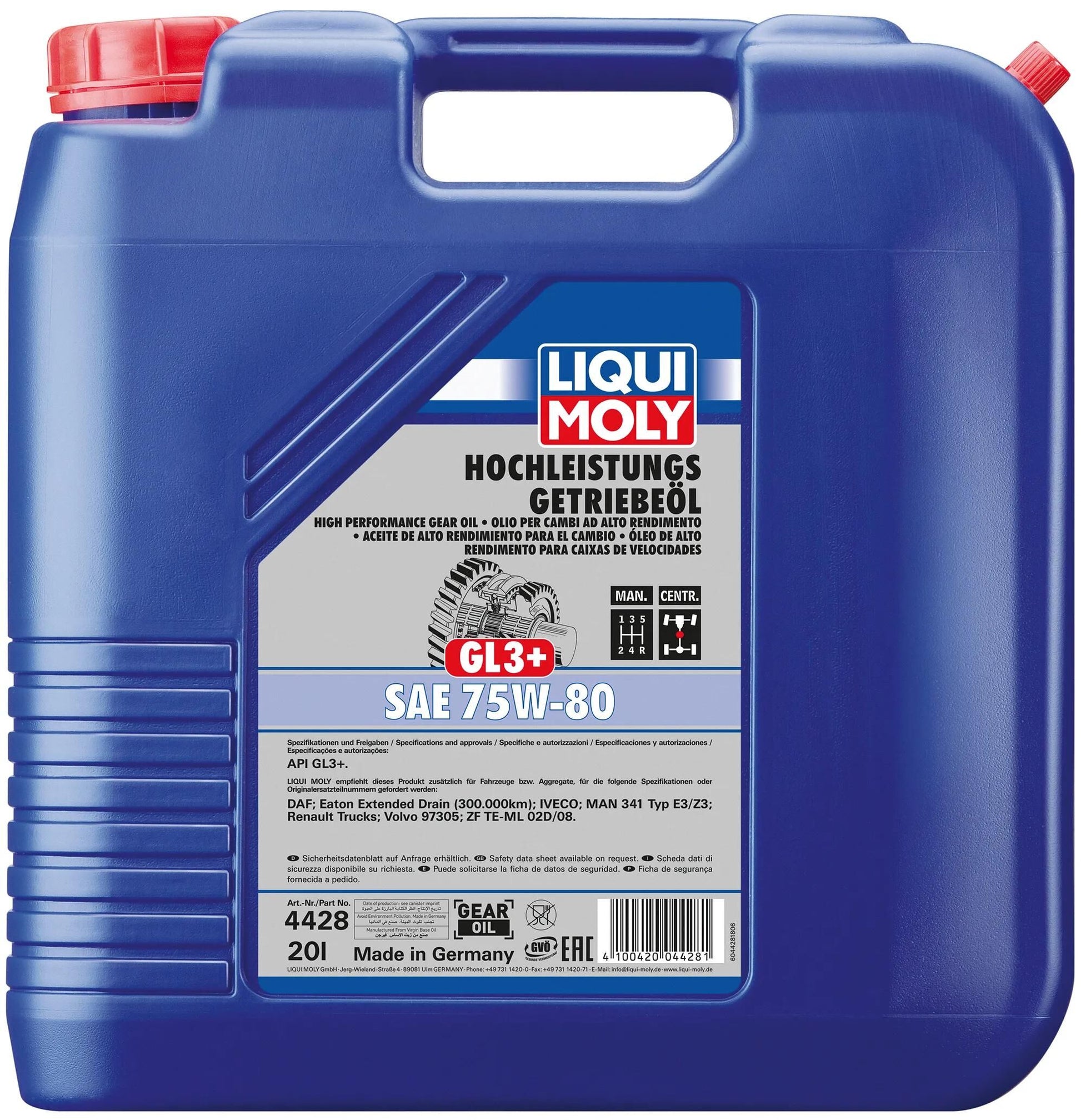 Liqui Moly Getriebeöl 75W-80 20 l LM