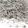 Sicherheitsstifte der Kreativfirma, L: 28+31+36 mm, Dicke 0,7-0,8 mm, Silber, 600 Stück 1 Box