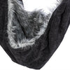 Trixie Hundetasche Bauchträger weich schwarz grau