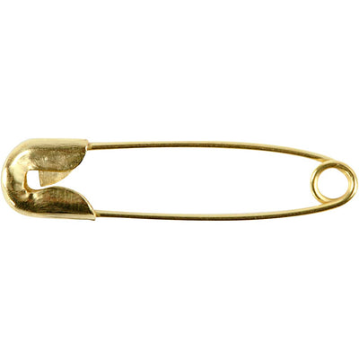 Creativ Company Safety Pins Gold, 100..