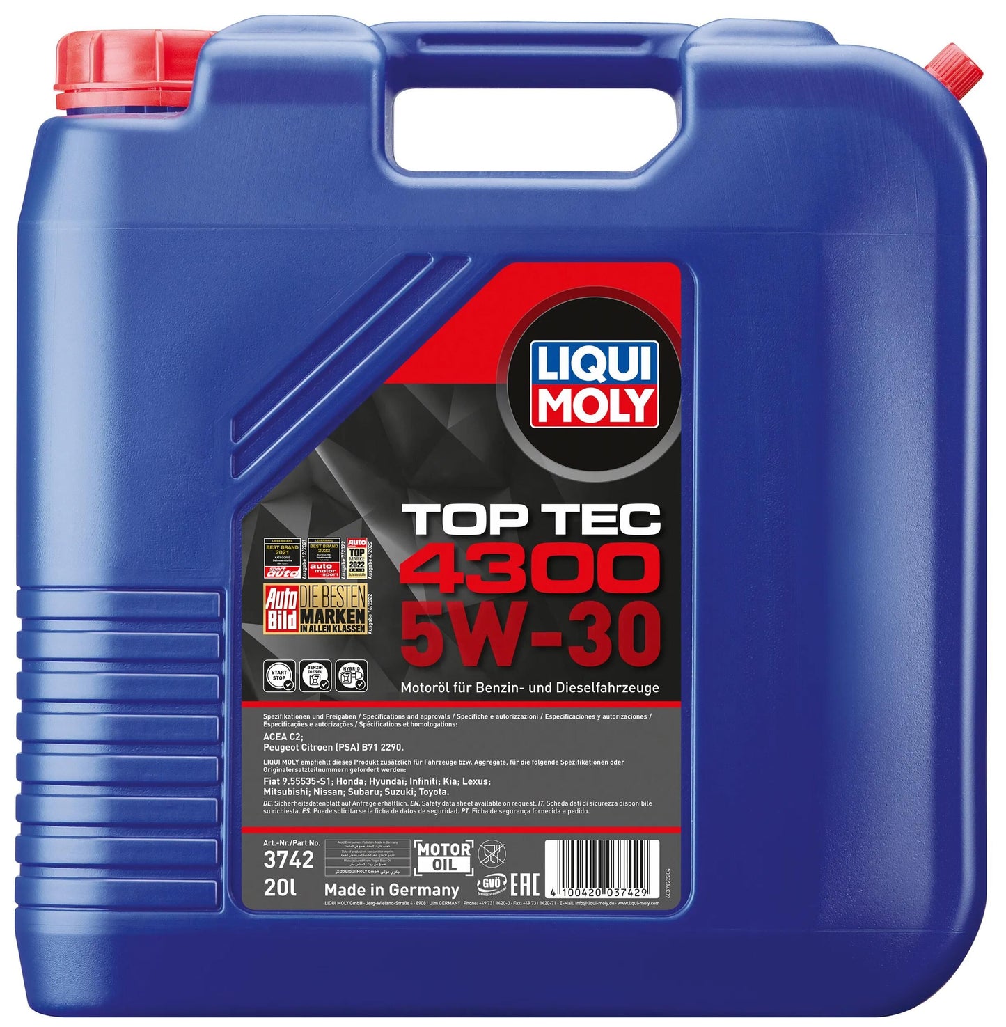 Liqui Moly Motoröl Top TEC 4300.