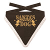 Viele Geschenke Weihnachten Bandana Santa Lieblingshund Schwarz schwarz