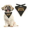 Viele Geschenke Weihnachten Bandana Santa Lieblingshund Schwarz schwarz