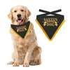 Viele Geschenke Weihnachten Bandana Santa Lieblingshund Schwarz schwarz