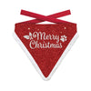 Viele Geschenke Weihnachten Bandana Frohe Weihnachten Glitzer rot