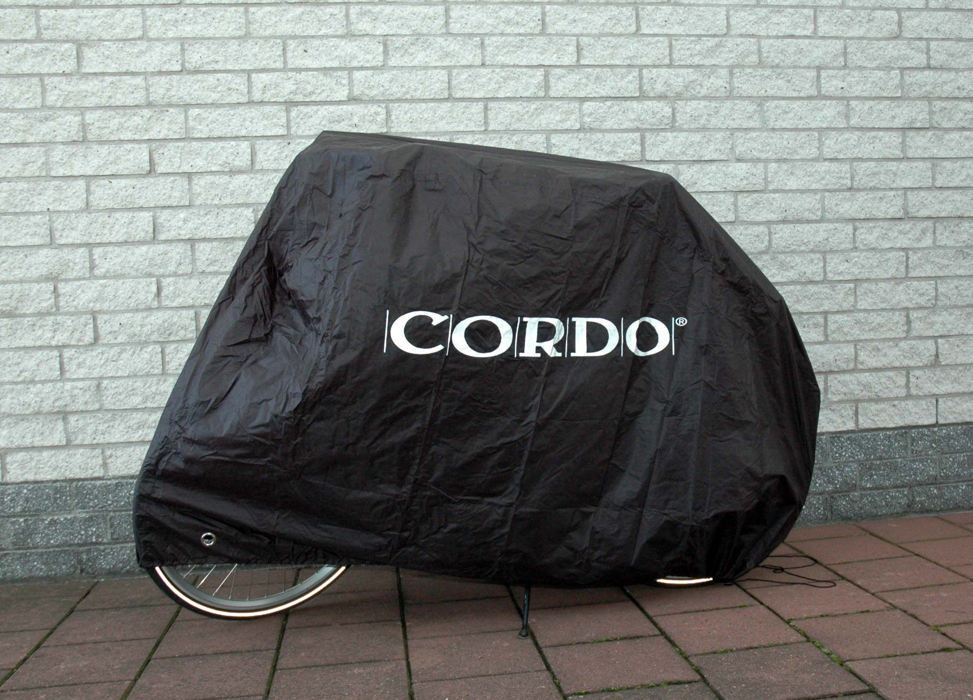 Cordo Fahrradabdeckung für 1 Fahrrad schwarz 110x70x200cm