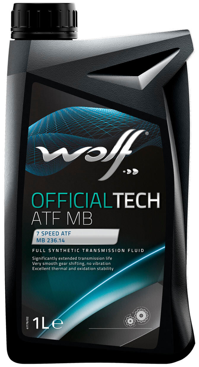 Wolfsübertragungsöl offizielles ATF MB. Getriebeöl 1l rot aus.tech ATF MB