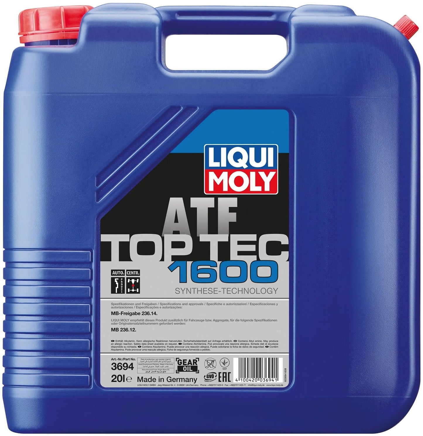 Liqui Moly Top TEC ATF 1600 Kanister 20L