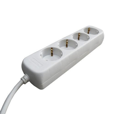 Tischsteckdose 4-fach + 3 m Kabel