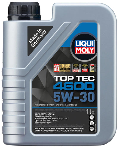 Liqui Moly Motoroint 5W30 1L Top TEC 4600