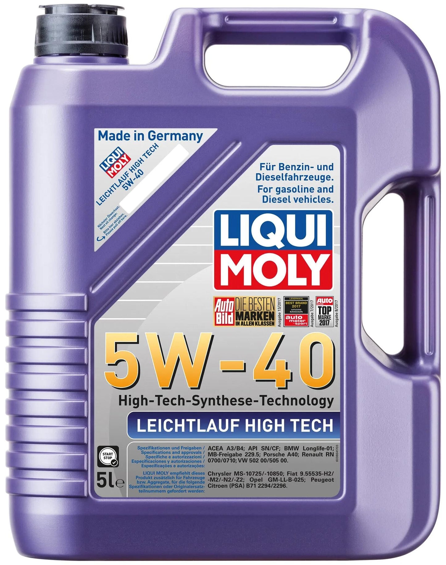 Liqui Moly Motoröl Leichtlauf High Tech