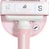 Zolux Anah Slicker Pinsel rosa weiß
