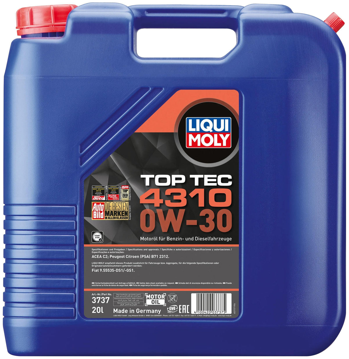 Liqui Moly Motor Oil Top TEC 4310.
