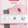 Zolux Anah Floh kämmen um rosa weiß