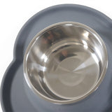 Rosenholz Food Bowl Trinkdoppelte Slow Feeder Silicon - afbeelding 3