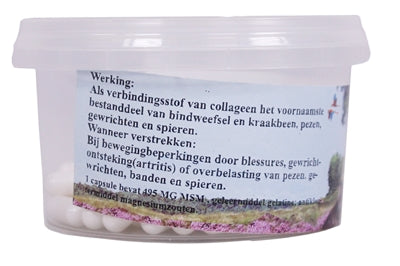 Tierische Drogist -MSM -Kapseln