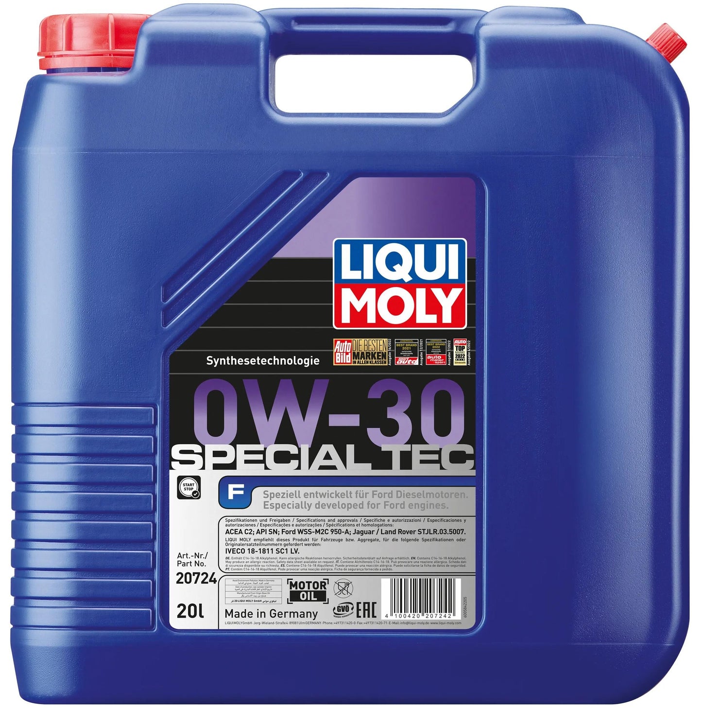 Liqui Moly Motoröl Special tec f.