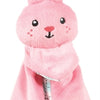 Zolux Welpe Tiny Plüsch Kaninchen Kuckeltuch rosa